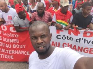 Marche FNDC 14 octobre en Côte d'Ivoire