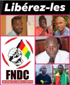 Quelques membres du FNDC arrêtés